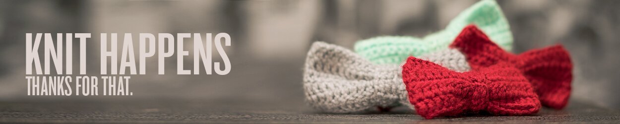 Knitted Bow Ties